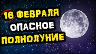 16 Февраля Опасное ПОЛНОЛУНИЕ | Ритуал с ЛУННОЙ Водой | Голос Анха