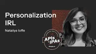 The Blueprint to Personalization at Edge | APIs & IPAs