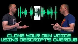 Clone Your Own AI Voice Using Descript Overdub | #87