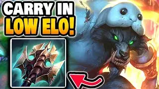 How to CARRY in LOW ELO on WARWICK JUNGLE | 14.14