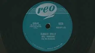 1958 BILL PARSONS Rubber Dolly - 78 RPM Record