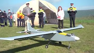 Presentan en Cataluña un dron que puede dar servicio a policías y emergencias