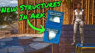 New Structures in ARK SURVIVAL ASCENDED!