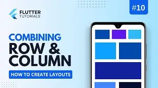 Combining a Row and Column in Flutter | Flutter row & column