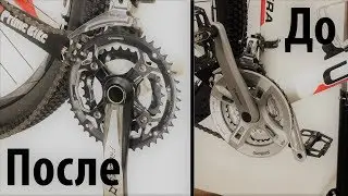 Замена шатунов под квадрат на Hollowtech 2.  prowheel Hollowtech 2 Crank Installation