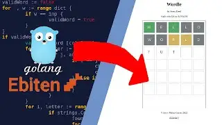Let's make a WORDLE clone! Go and Ebiten / Ebitengine Tutorial