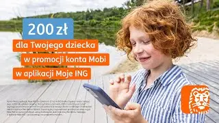 Konto Mobi z bezpieczną aplikacją Moje ING