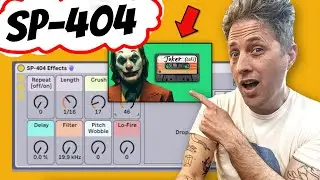 Using an SP-404 Ableton Rack on my Lofi Joker Remix (walk through/reaction with Beau Tyler)