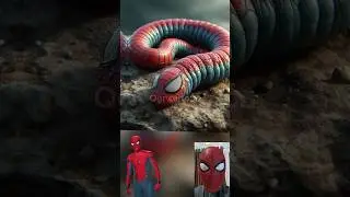 Superheroes but Worm 💥 Marvel & DC-All Characters #marvel #avengers#shorts