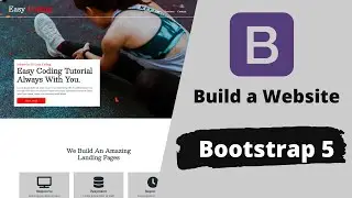 Bootstrap 5  Crash Course in 2022 | Build Website From Scratch For Beginners