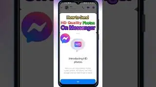 How to Send High Quality Photos on Messenger || hd photo Send on Messenger 