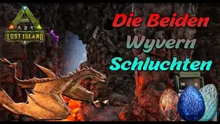 Lost Island Wyvern - Die Vulkan & Ice Wyvern Schluchten | ARK Survival Evolved