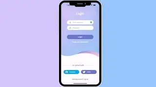 Flutter login page | Login page UI in Flutter