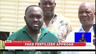 120 bags of suspected fake fertilizer discovered in Bungoma county