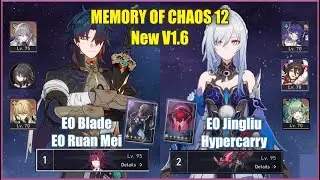 Blade x Ruan Mei & Jingliu Memory of Chaos 12 | Honkai Star Rail 1.6