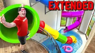 I Turned My House Into a Waterpark! - EXTENDED