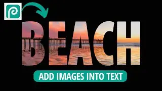 How to Place an Image in Text with Photopea [Photopea Clipping Mask Tutorial]@fDFerozDaniel @webon1