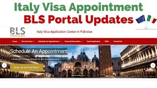 BLS Italy Appointment Updates | BLS Italy I How To Book BLS Appointment For Italy visa?