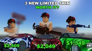 3 NEW LIMITED SKIN IN A DUSTY TRIP