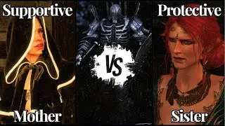 Yennefer vs Triss reacting to Geralt and Ciri going to Imlerith The Sabbath - The Witcher 3
