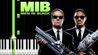 Men in black - Will Smith / Piano Tutorial