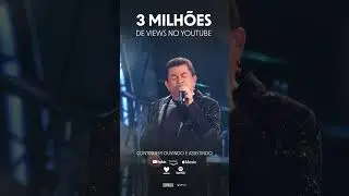 "Ativou a Saudade" já bateu mais de 3 milhões de views no YouTube! 🎉