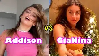 Addison Rae vs GiaNina Paolantonio ✨ TikTok Dance Compilation
