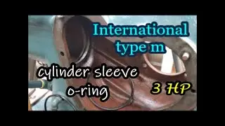 International Engine type m wet cylinder sleeve 0 RING