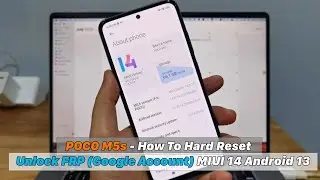 POCO M5s Hard Reset - Unlock FRP (Google Account) MIUI 14 Android 13