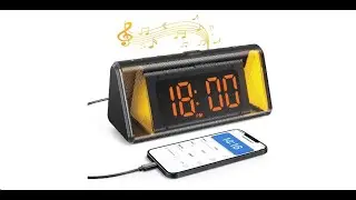 Dekala WiFi Alarm Clock Digital Smart Alarm Clock USB Sound Machine Alarm Clocks