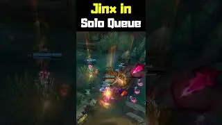 Jinx in Solo Queue - League of Legends #shorts