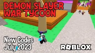 Roblox Demon Slayer War Tycoon New Codes July 2023