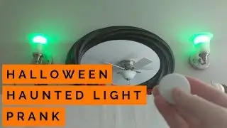 Halloween Haunted Light Prank (Instructions)