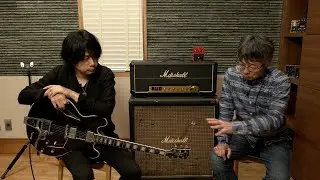 TALK & PLAY #1 MARSHALL AMPS / 生形真一氏 (Nothing’s Carved In Stone)  が、あの改造マーシャルをサウンドチェック！（前編）