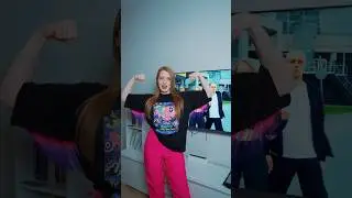 Poli в клипе VS Поли в жизни (танец брат)