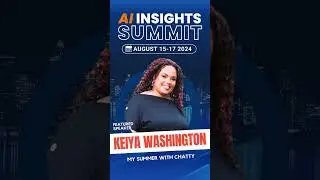 Get ready for Day #2 of the AI Insights Summit. Register for free! Check link in the description