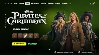 NEW PIRATES OF THE CARIBBEAN BUNDLE! Fortnite Item Shop [July 16th, 2024]