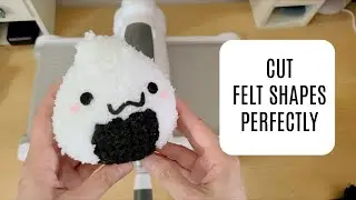 I reveal my SECRET to Cutting Perfect Felt Shapes!