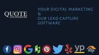 Quote Digital Marketing Tutorial: using our lead capture software for your Digital Marketing
