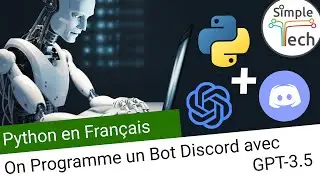 Bot Discord sous stéroïdes en Python grâce à GPT-3.5 !