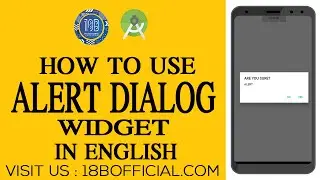Alert Dialog In Android Studio