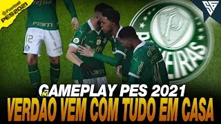 ALVIVERDE MOSTRA SUA FORÇA EM CASA - GAMEPLAY PES 2021 - 60 FPS - SADAN GAMER - PC