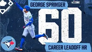 George Springer hits his 60th career leadoff home run!