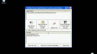 Sobolsoft com   How To Use MS Word Extract Email Addresses From Documents Software