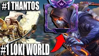 #1 LOKI VS #1 THANTOS IN DUEL! MOST INTENSE MATCH EVER - Masters Ranked Duel - SMITE