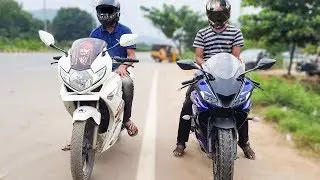 Hero Karizma ZMR VS Yamaha R15 V3 - Drag Race | Top End | SHOCKING RESULTS!!