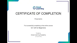 ui ux to JavaScript  online course with certificate from #greatlearning #ui #ux