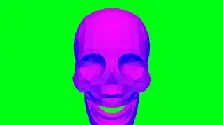 skull 💀 green screen effects