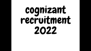 cognizant data engineer recruitment  2022 ||  in hindi ||  priyog educational
