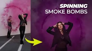 Complete Smoke Bomb Photography Tutorial - How to SPIN Smoke!